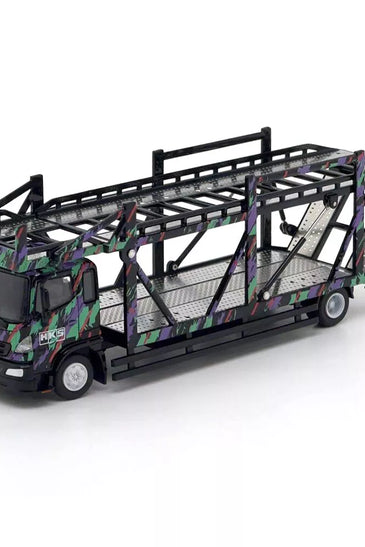 Unique Model 1/64 Hino 500 HINO Ranger HKS Double Decker Bridge # UM002-012