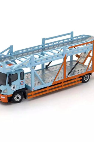 Unique Model 1/64 Hino 500 HINO Ranger GULF Double Decker Bridge # UM002-011
