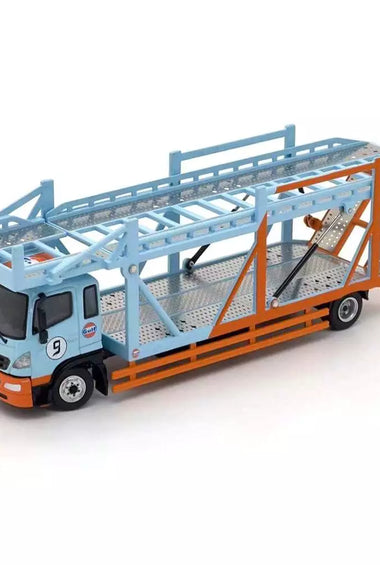 Unique Model 1/64 Hino 500 HINO Ranger GULF Double Decker Bridge # UM002-011