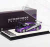 TIME MICRO PURPLE w/WHITE STRIPES NISSAN  SKYLINE GT-R R34 Z-TUNE