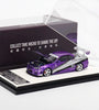 TIME MICRO PURPLE w/WHITE STRIPES NISSAN  SKYLINE GT-R R34 Z-TUNE