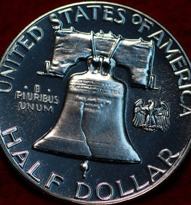 1962 90% SILVER PROOF FRANKLIN HALF DOLLAR