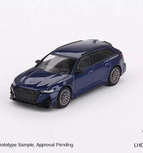 Mini GT #574 Audi ABT RS6-R – Navarra Blue Metallic