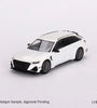 Mini GT #701 Audi ABT RS6-R Glacier White Metallic #701