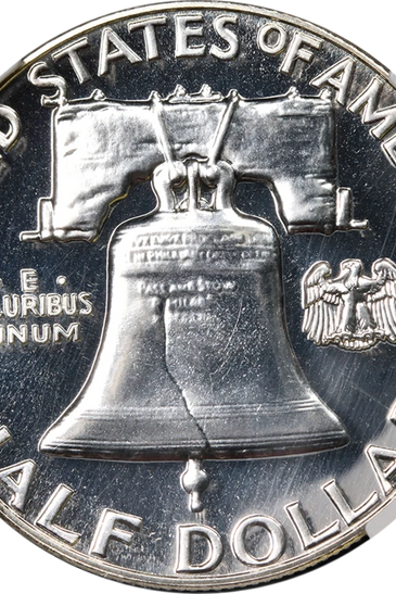 1963 90% SILVER PROOF FRANKLIN HALF DOLLAR