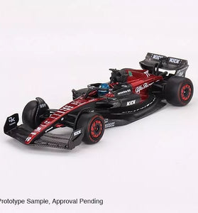 Mini GT #729 Alfa Romeo C43 #77 Valtteri Bottas 2023 F1 2023 Australian GP