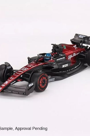 Mini GT #729 Alfa Romeo C43 #77 Valtteri Bottas 2023 F1 2023 Australian GP