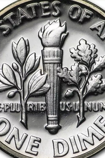 1961 90% SILVER PROOF ROOSEVELT DIME