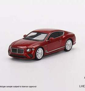 Mini GT #420 Bentley Continental GT Speed 2022 Candy Red