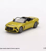 Mini GT #406 Bentley Mulliner Bacalar Yellow Flame