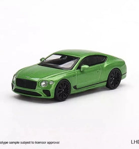 Mini GT #473 Bentley Continental GT Speed 2022 Apple Green