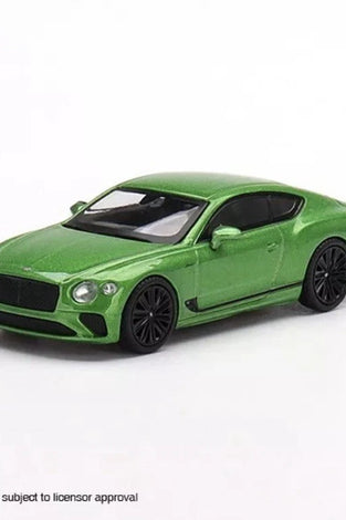 Mini GT #473 Bentley Continental GT Speed 2022 Apple Green