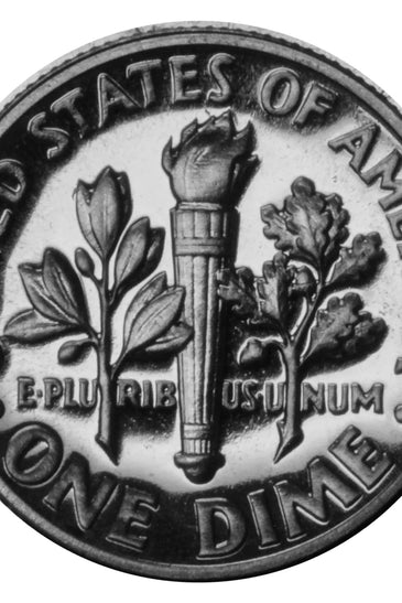 1964 90% SILVER PROOF ROOSEVELT DIME