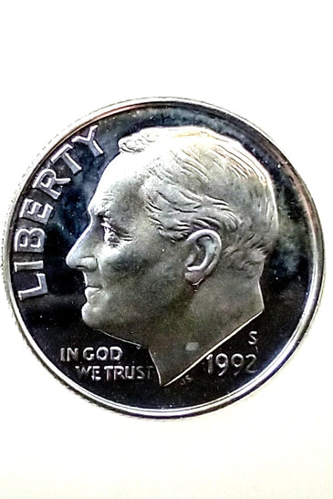 1992-S SILVER PROOF ROOSEVELT DIME