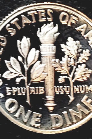 1993-S SILVER PROOF ROOSEVELT DIME