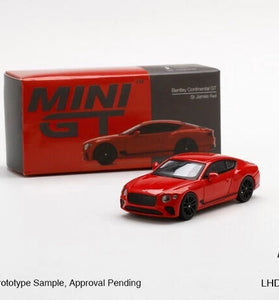 MINI GT #216 Bentley Continental GT St James Red