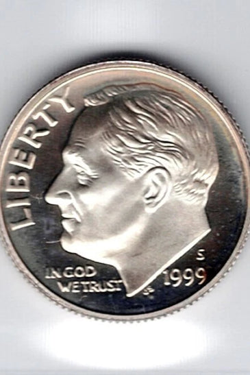 1999-S SILVER PROOF ROOSEVELT DIME