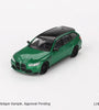 Mini GT 1:64 #764 BMW M3 Competition Touring Isle of Man Green Metallic