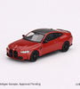 Mini GT #566 1:64 BMW M4 Competition (G82) Toronto Red Metallic