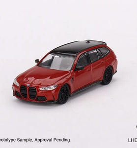 MINI GT #700 BMW M3 COMPETITION TOURING TORONTO RED METALLIC