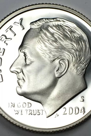 2004-S SILVER PROOF ROOSEVELT DIME