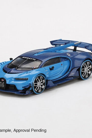 Mini GT #266 BLUE BUGATTI VISION GRAN TURISMO