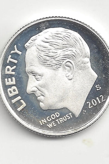 2012-S SILVER PROOF ROOSEVELT DIME