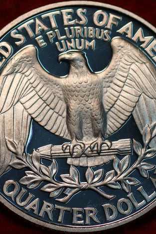 1993-S SILVER PROOF WASHINGTON QUARTER