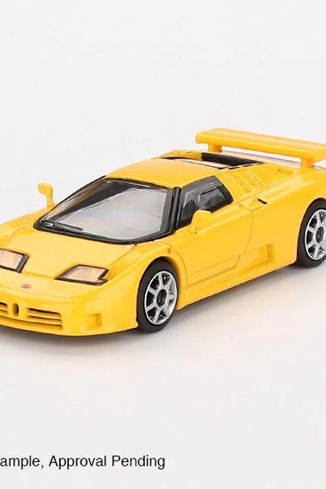 Mini GT 1:64 #866 Bugatti EB110 Super Sport Giallo Bugatti Yellow