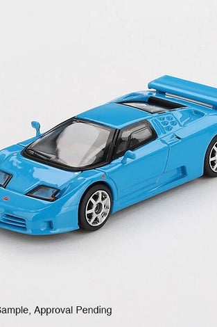 Mini GT 1:64 #890 Bugatti EB110 Super Sport Blue Bugatti