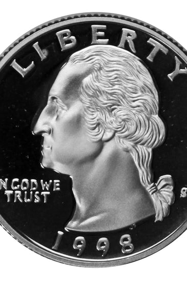 1997-S SILVER PROOF WASHINGTON QUARTER