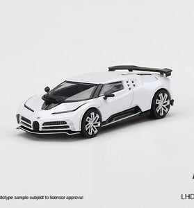 Mini GT 1:64 #337 Bugatti Centodieci White