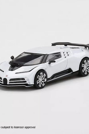 Mini GT 1:64 #337 Bugatti Centodieci White