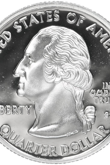 2000-S SILVER PROOF WASHINGTON MARYLAND STATE QUARTER