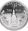 2000-S SILVER PROOF WASHINGTON MARYLAND STATE QUARTER