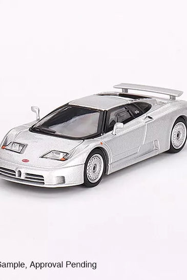 Mini GT 1:64 #704 Bugatti EB110 GT Grigio Chiaro Silver