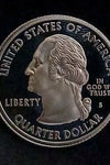 2000-S SILVER PROOF WASHINGTON VIRGINIA STATE QUARTER