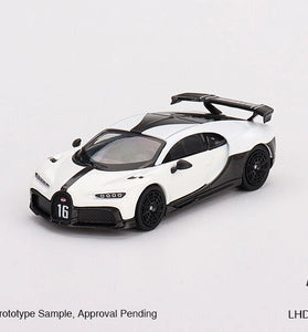 Mini GT 1:64 #569 Bugatti Chiron Pur Sport White