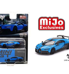 Mini GT #379 Bugatti Chiron Pur Sport Blue