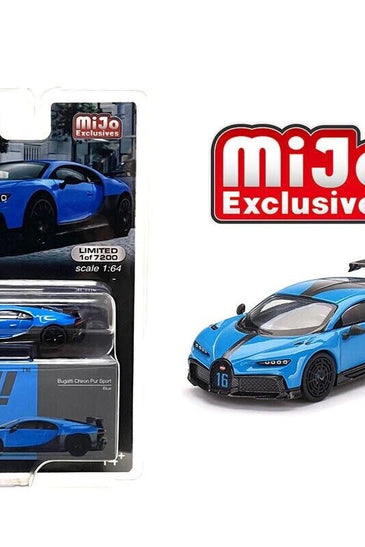 Mini GT #379 Bugatti Chiron Pur Sport Blue
