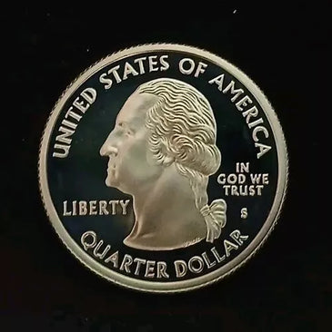 2003-S SILVER PROOF WASHINGTON ARKANSAS STATE QUARTER