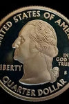 2004-S SILVER PROOF WASHINGTON IOWA STATE QUARTER