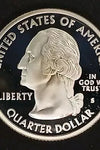 2006-S SILVER PROOF WASHINGTON NEBRASKA STATE QUARTER