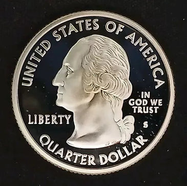 2006-S SILVER PROOF WASHINGTON NEBRASKA STATE QUARTER