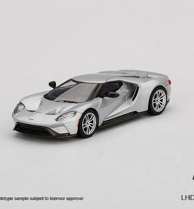Mini GT 1:64 #340 Ford GT Ingot Silver