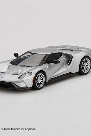 Mini GT 1:64 #340 Ford GT Ingot Silver