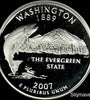 2007-S SILVER PROOF WASHINGTON  STATE QUARTER