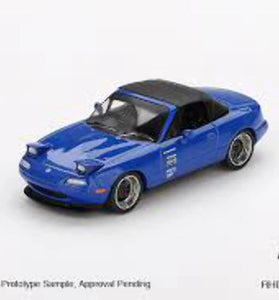 Mini GT 1:64 Mazda Miata MX-5 (NA) Tuned Version – Dark Blue