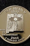 2008-S CLAD PROOF NEW MEXICO STATE QUARTER