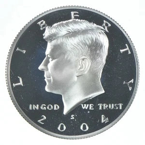 2004-S 90% SILVER PROOF KENNEDY HALF DOLLAR
